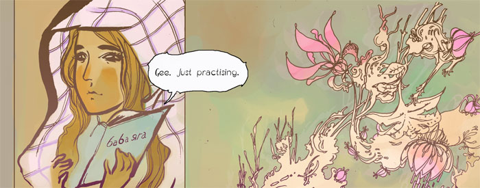 reading the tales of baba yaga